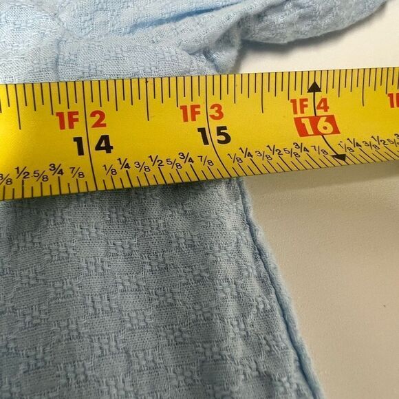 Disney - Girls Long sleeve Elana Dress Lined Size 11/12 Light Blue Embroidered - Picture 15 of 16